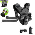 Motorcycle Helmet Strap Chin Mount For Gopro and Mobile With Screw Mobile Holder. 