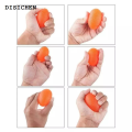 DISICHEN Fifty percent discount 1/2PCS Silicone Egg Fitness Hand Expander Gripper Strengthener Forearm Wrist Finger Exerciser Trainer Stress Relief Power Ball. 