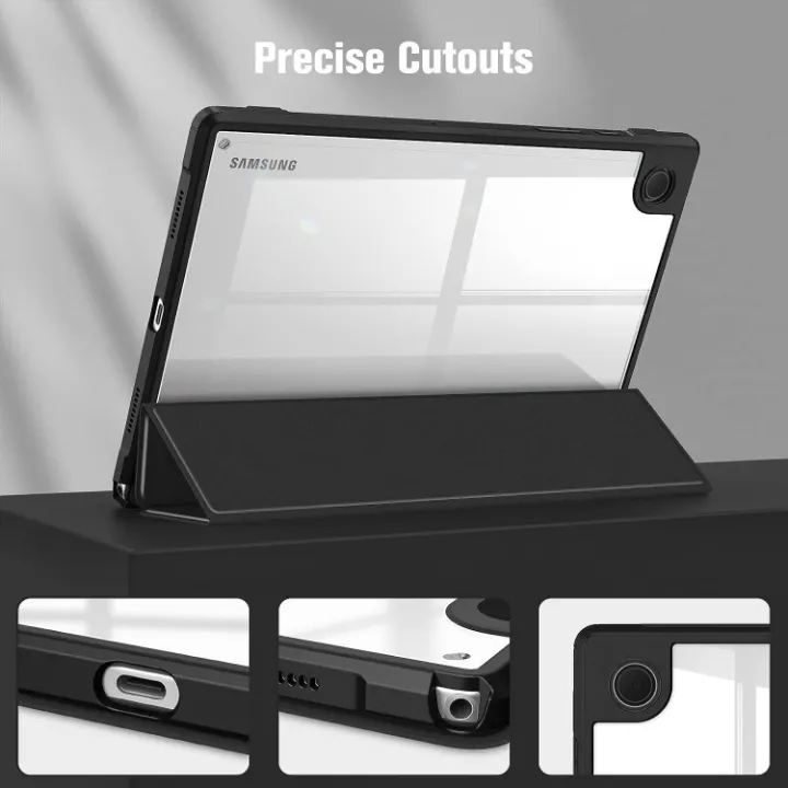 Apple%20iPad%20Pro%2010.5%20(2017)%20/%20iPad%20Air%203%20(2019)%20/%20iPad%2010.2%20Back%20Transparent%20Folio%20Case%20With%20Pencil%20Holder%20-%20Image%203