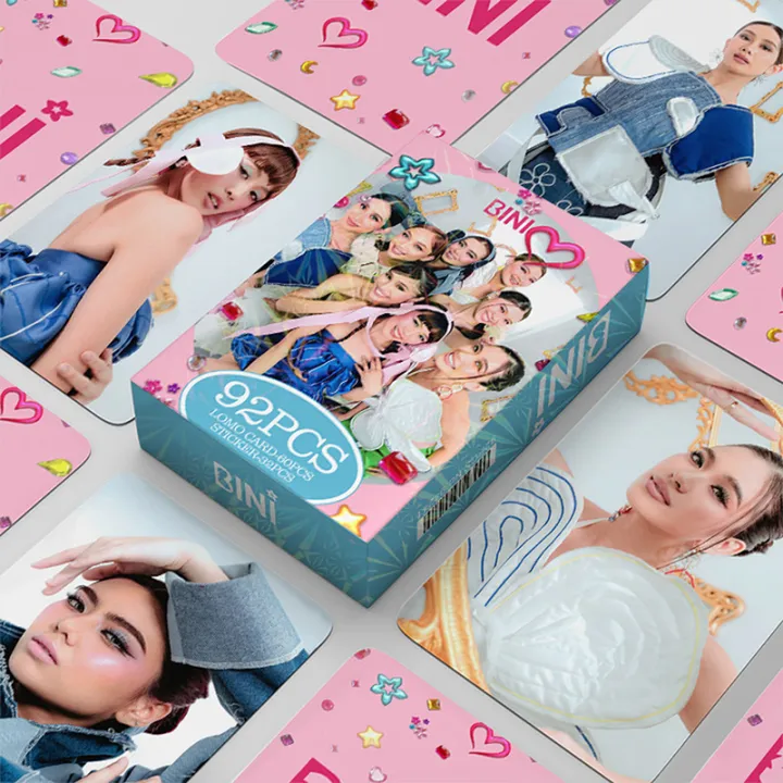 92pcs%20Bini%20Lomo%20Card%20Photo%20Card%20Laser%20Holographic%20Card%20HD%20Printed%20Fans%20Gift%20Aiah%20Colet%20Maloi%20Gwen%20Stacey%20Mikha%20Jhoanna%20Sheena%20JINBING%20-%20Image%207