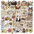 Artsy Home 25/50pcs Old Time Thing Retro Stickers for Laptops Scrapbook and Skateboards Cellphone Guitar. 