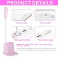 LED Desk Lamp with Pen Holder & Phone Stand, Desk Light, Pink. 
