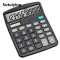 Sutuiying 1PCS Solar Scientific Calculator Desktop Financial Office Computer Calculators Large Display Office Calculators Cute Calculator. 