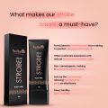 Strobe Cream - Blush Pink Face Illuminator & Primer for Dewy Glow, Hydration, Non-Comedogenic for All Skin Types - 30g. 