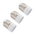 3X E27 to E14 Base LED Light Lamp Bulb Adapter Converter. 