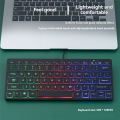 Compact Wired Keyboard for Laptops Mini External Keyboard with USB Connection Ideal for Home and Office Use B. 