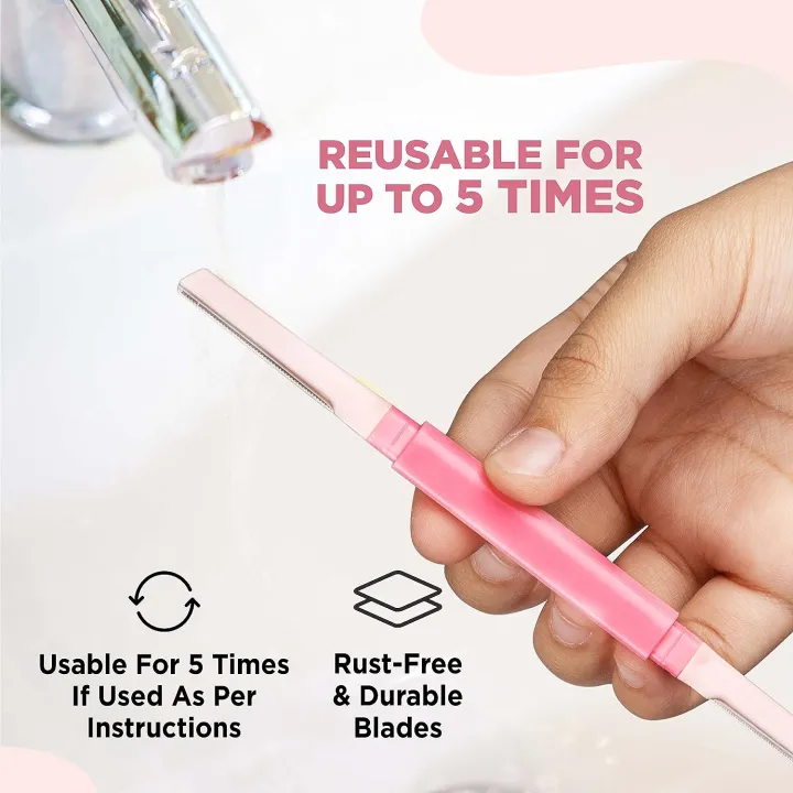 FURR%20by%20Pee%20Safe%20Dual%20Head%20Face%20Razor%20for%20Women%20%E2%80%93%20Facial%20Hair%20Removal%20&%20Eyebrow%20Shaping%20%7C%203%20Razors%20-%20Image%206