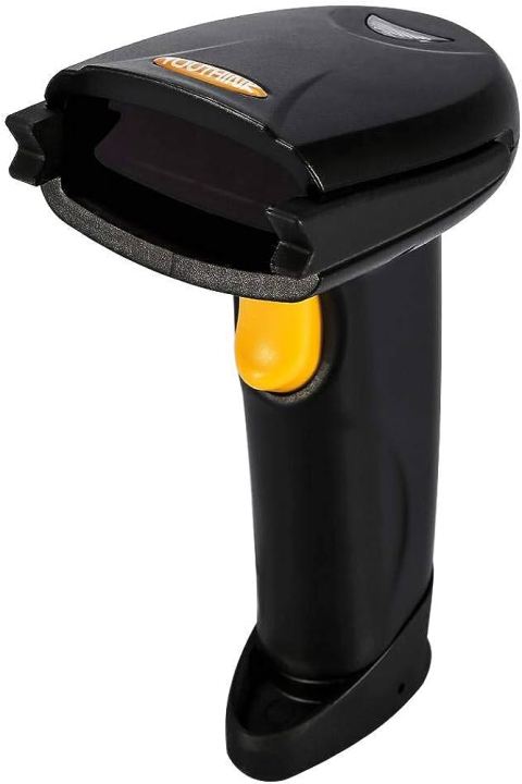 HBAPOS-VB Barcode Scanner (1D 2D & QR Scan | Handheld Scanner | Voice Reminder | Scane Memory Record | Wireless Bluetooth & USB Interface)