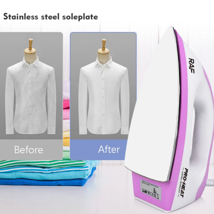RAF%20R.1260%20Dry%20Iron%201000W%20-%20Electric%20Iron%20with%20Non-Stick%20Stainless-Steel%20Soleplate%20&%20Precise%20Temperature%20Control%20-%20Image%205