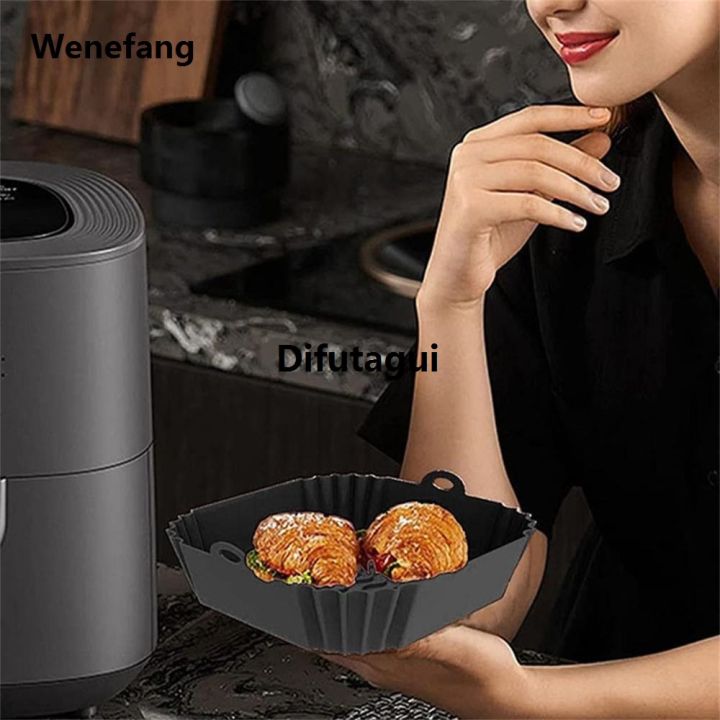 Difutagui%201pc%20Silicone%20Air%20Fryer%20Pot%20Tray%20With%20Handle,%20Square%20Air%20Fryer%20Hot%20Selling%20New%20Baking%20Pan,%20Reusable%20Air%20Fryer%20Liner%20For%20Kitchen%20Baking%20-%20Image%204