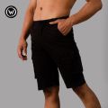Wraon Black Solid Premium Cotton Box Half Pant For Men - Fashion | Half Pants For Men | Men's Wear | Cotton Pants |. 