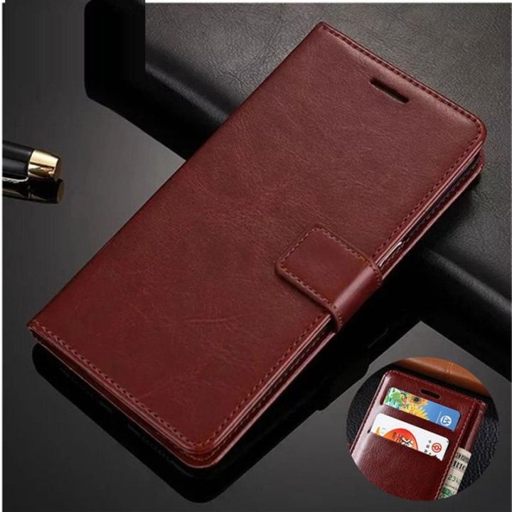 Xiaomi%20Redmi%20Note%2010%20Flip%20Cover%20-%20Brown%20Original%20Leather%20Wallet%20-%20Image%202