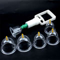Vacuum Cupping Therapy Set 6 pcs for Acupressure Massage Body Pain Relief Cupping. 