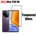 3 IN 1 Vivo Y39 5G Anti-fall Mobile Phone Case for Vivo Y04 Y29S Y29 4G Y19S Tempered Glass Film+lens Film. 