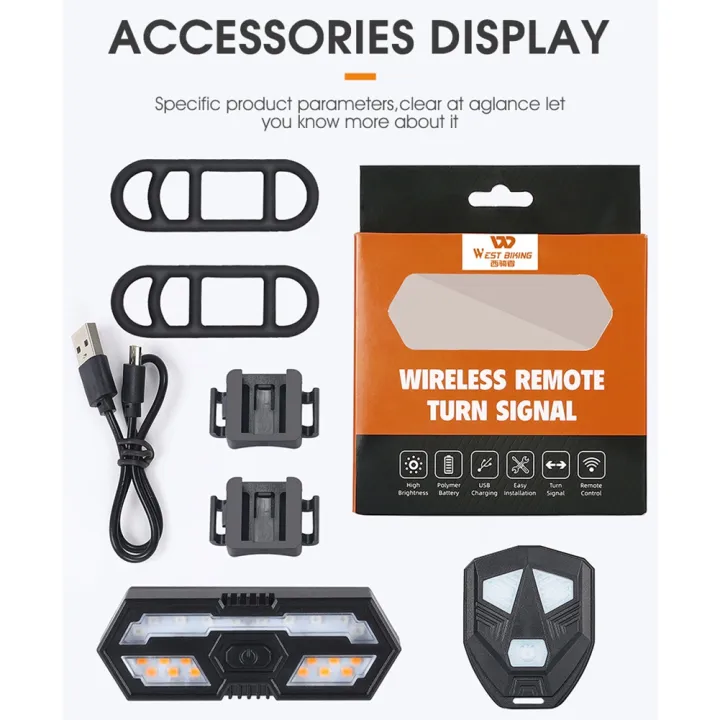 OUMERY%20New%20Bike%20Turn%20Signals%20Remote%20Control%20Bicycle%20Direction%20Indicator%20LED%20Rear%20Light%20Cycling%20Taillight%20with%20Horn%20-%20Image%205