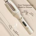 GENAI 28mm Large Barrel Automatic Hair Curler - Advanced Negative Ion Generator, Intelligent Timer & Auto Shut-Off, 4 Temperature Modes - Easy-to-Use with Digital Display. 