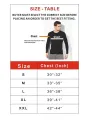 All Season Sport Inner Compression Round Neck Full Sleeve Multicolor T-Shirt For Men. 
