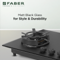 Faber 3 Burner Cooktop Hob Della HD783 CI AI. 