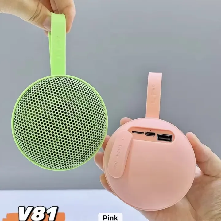 Wireless%20Blue-tooth%20IPX4-%20LP%20V81%20Speaker%20Portable%20Active%20USB%20TF%20BT%20Stereo%20Bass%20Sound%20Circular%20mini%20Speaker%20With%20FM%20Radio%20-%20Image%208