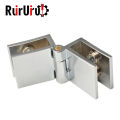 0/90/180 Degree Glass Hinge Easy to Install Door Hardware Glass Cabinet Door Hinge for Glass Door. 
