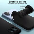 Vivo V9 / Vivo Y83 Pro Silicone Soft Cover Case  - Microfiber Inside. 