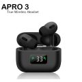 APRO 3 True Wireless Earbuds | Black. 