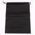 (GGBR) 24 Pcs Shoes Bag, Cover Shoes Black Waterproof Anti-Dust Storage Portable Bags for Travel Sports. 