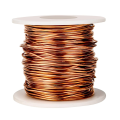 Copper Wire for Gardening, 16 Gauge/ 1.3 mm Diameter,127 Feet / 39M, 1 Pound Spool. 