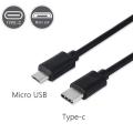 Type C USB-C To Micro USB Cable For Samsung Micro B USB Type C Cord Male To Male 30/100cm Fast Charge Data. 