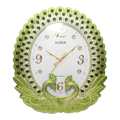 Kuber Peacock Design Quartz Wall Clock (5254). 