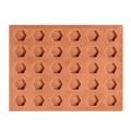 Tool Red Mini Brick Silicone Mold Building Making Construction Material Tile Model Mould Handmade House DIY Accessories Miniature Brick Mold Sand Table. 
