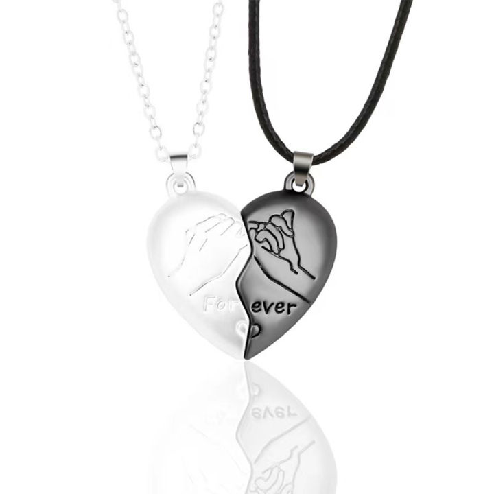 Heart%20Pendant%20Couple%20Necklace%20Magnetic%20Necklace%20For%20Women%20Couple%20Matching%20-%20Image%203
