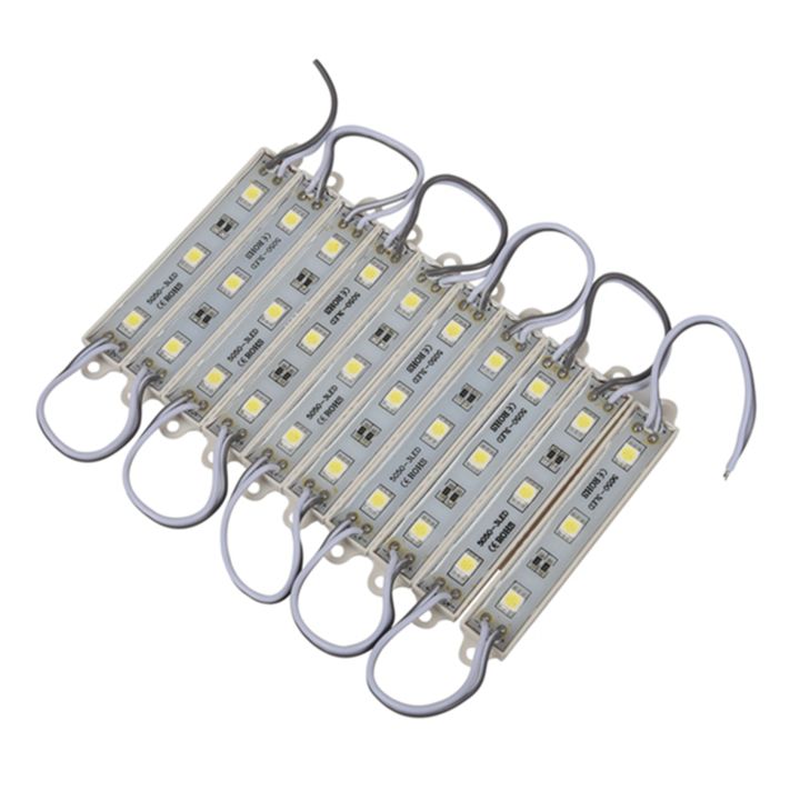 ZOROOM%202%20x%2010Pcs%205050%20SMD%203%20LED%20Module%20LED%20Strip%20String%20Light%20Waterproof%20DC%2012V%20Cool%20White%20-%20Image%206