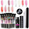 ml7-piece Crystal Extension Glue Set Straight Hair Nail Art Tools. 