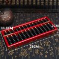 Montessori Multicolor Wooden Abacus Square 13 Digits Calculation Bead Wooden Learning Toy Beads Preschool. 