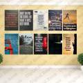10 Positive Affirmation Poster, Motivation Poster I Size - 6inc x 4inc I 10 Posters. 
