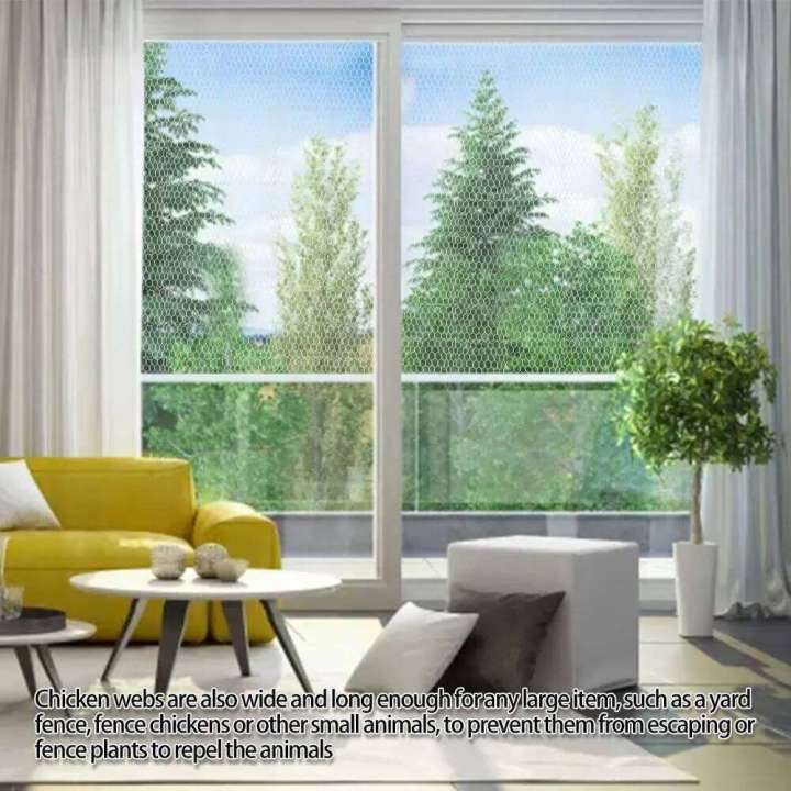 Metal%20Wire%20Chicken%20Rabbit%20Poultry%20Fence%20Netting%20Crop%20Protection%20Net%20Hexagonal%20Gaanized%20Mesh%20for%20Garden%20Courtyard%20Farm%20-%20Image%206