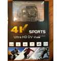 4K Sports Ultra Hd Dv Water Resistant Action Camera. 