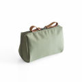 Korean version of lipstick envelope makeup bagSimple and delicate travel clutch bag, portable mini travel cosmetics storage bag. 