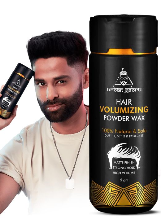 UrbanGabru Hair Volumizing Powder Wax strong hold 5gm | Made in India