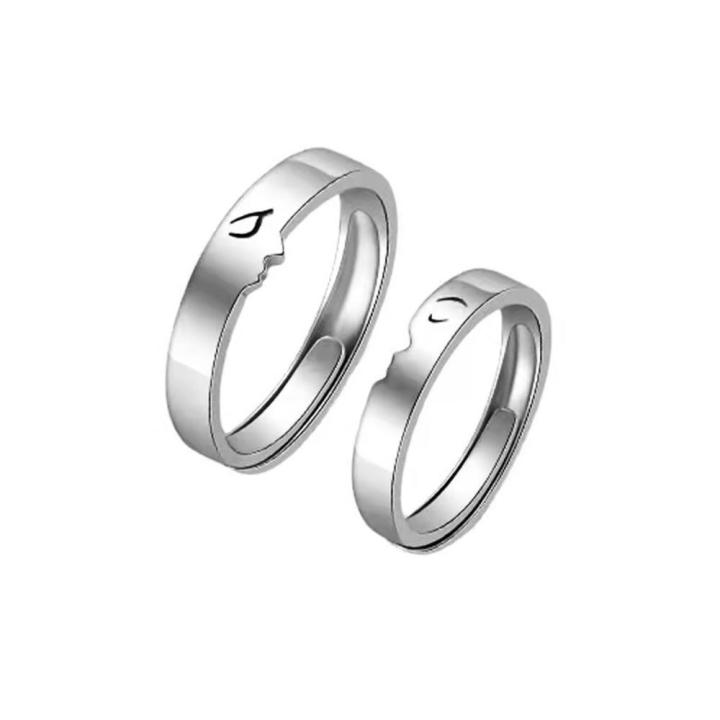 Plated%20Ring%20Couple%20Ring%20Set%20Fashionable%20Couple%20Ring%20%20Couple%20Ring%20Adjustable%20Size%20Ring%20Design%20Couple%20Ring%20Minimalist%20Design%20Ring%20Stainless%20Steel%20Ring%20Small%20Open%20Ring%20for%20Engagement%20Couple%20Ring%20Wedding%20-%20Image%207