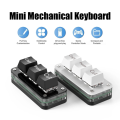 3 Keys Macro Programming Mini Keyboard for Photoshop Gaming Hotswap Programming Keypad Copy Paste Macropad Easy to Use White Type B. 