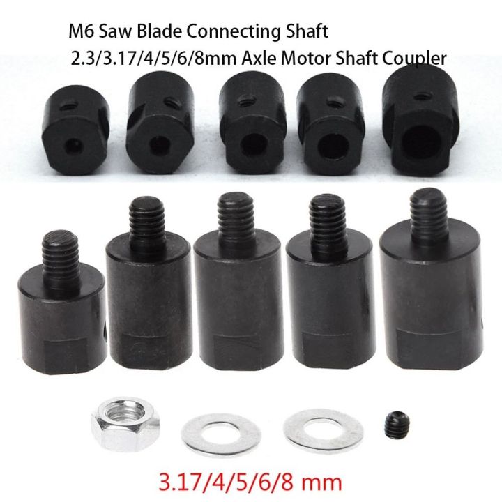 Black Connecting Shaft Motor Bushing Accessories Coupler Sleeve Saw ...