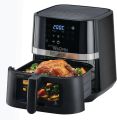 BLACK+DECKER (XL) 2 KG/8.5 L Air Fryer, 5.8L Basket, 1800W, Touch Screen, 12-in-1 With Rapid Hot Air Circulation For Frying_AF5800-B5. 