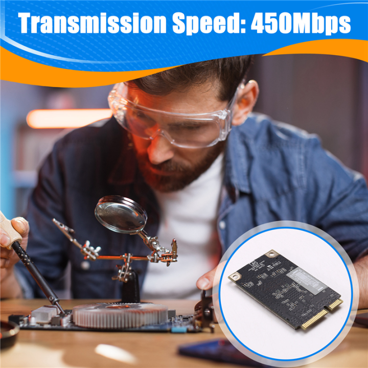 AR5BXB112 AR9380 Dual Band 450Mbps Mini PCI-E Wireless Card 450Mbps ...