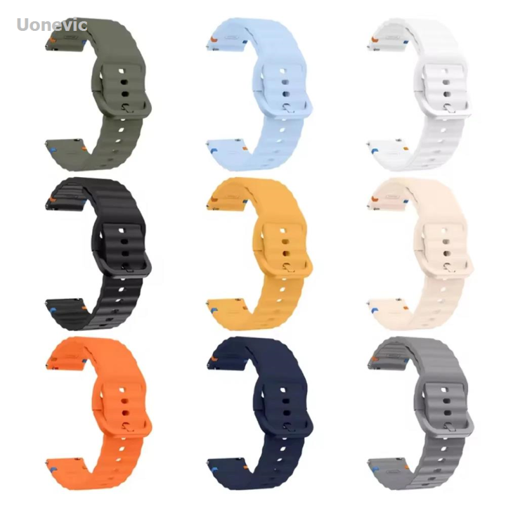 Uonevic%20mm%20Gears%20Sy%20Watc%20Galax4%20Classic%204laxy%20W%20on%20Samsung%20GAMM%20Strap%20for%20Silicone%20New%2020mm%2022%20atch%207/FE/6/4mm%2040mm%20bracelet%20H5%20Pro%203%2045%203%20Wave%20Band%20-%20Image%205