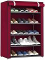 5 Layer Shoe Rack Portable Foldable Cloth Shoe Rack. 