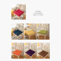 Solid Color Thickened Corn Kernel Nine Needle Plush Student Office Long Sitting Tatami Soft Seat Cushion. 