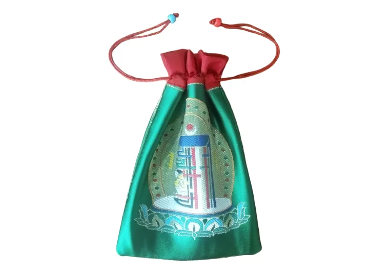 Elegant%20Traditions:%20Auspicious%20Symbol%20Brocade%20Drawstring%20Jewelry%20Bag%20-%20Image%207