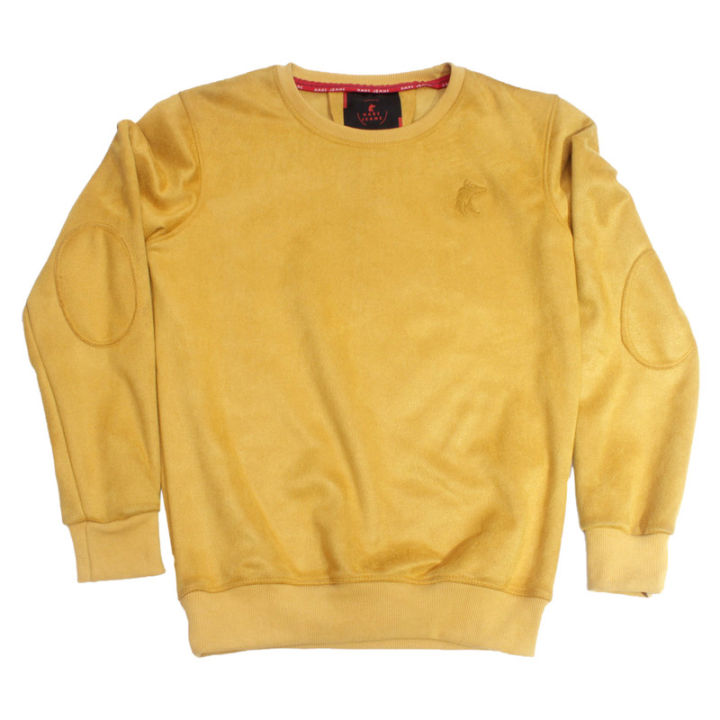 Yellow Hars Jeans Sweat Shirt For Men